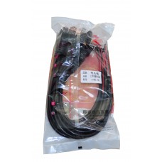 鸿马电源线黑色弯头（2.5平50长2线）